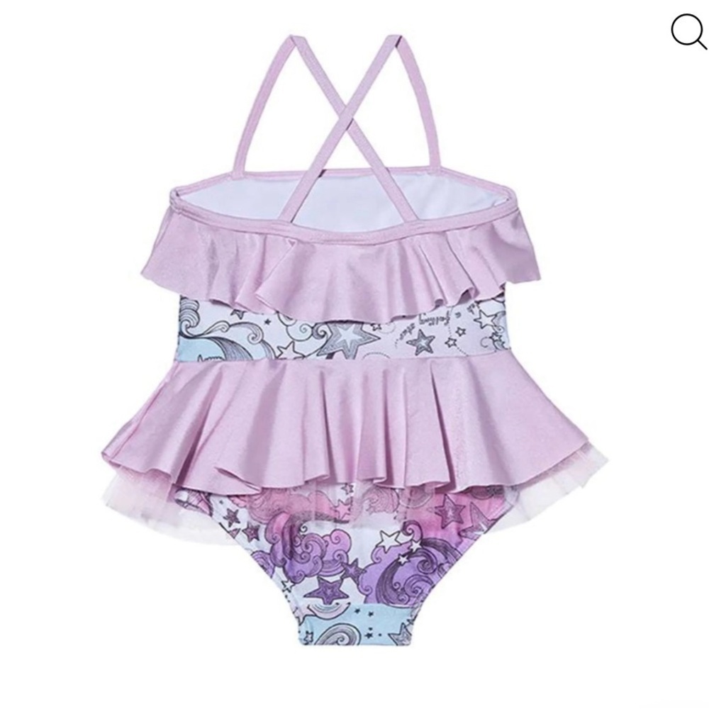 Tutu Du Monde Lavender Kids Swim One Piece - Picture 5 of 6